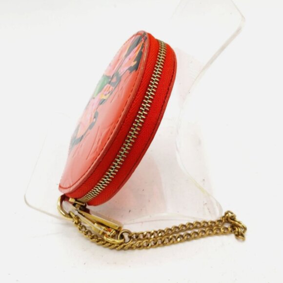 Louis Vuitton LV Coin Case Red Vernis Rose Limited Edition mon-409-09012025 - Picture 3 of 9